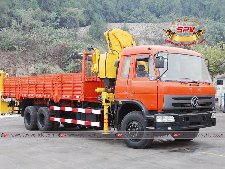 Truck Mounted Knuckle Crane Dongfeng - RF